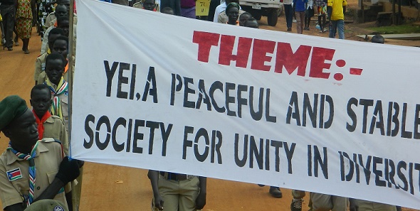 Demonstration for peace mid this year